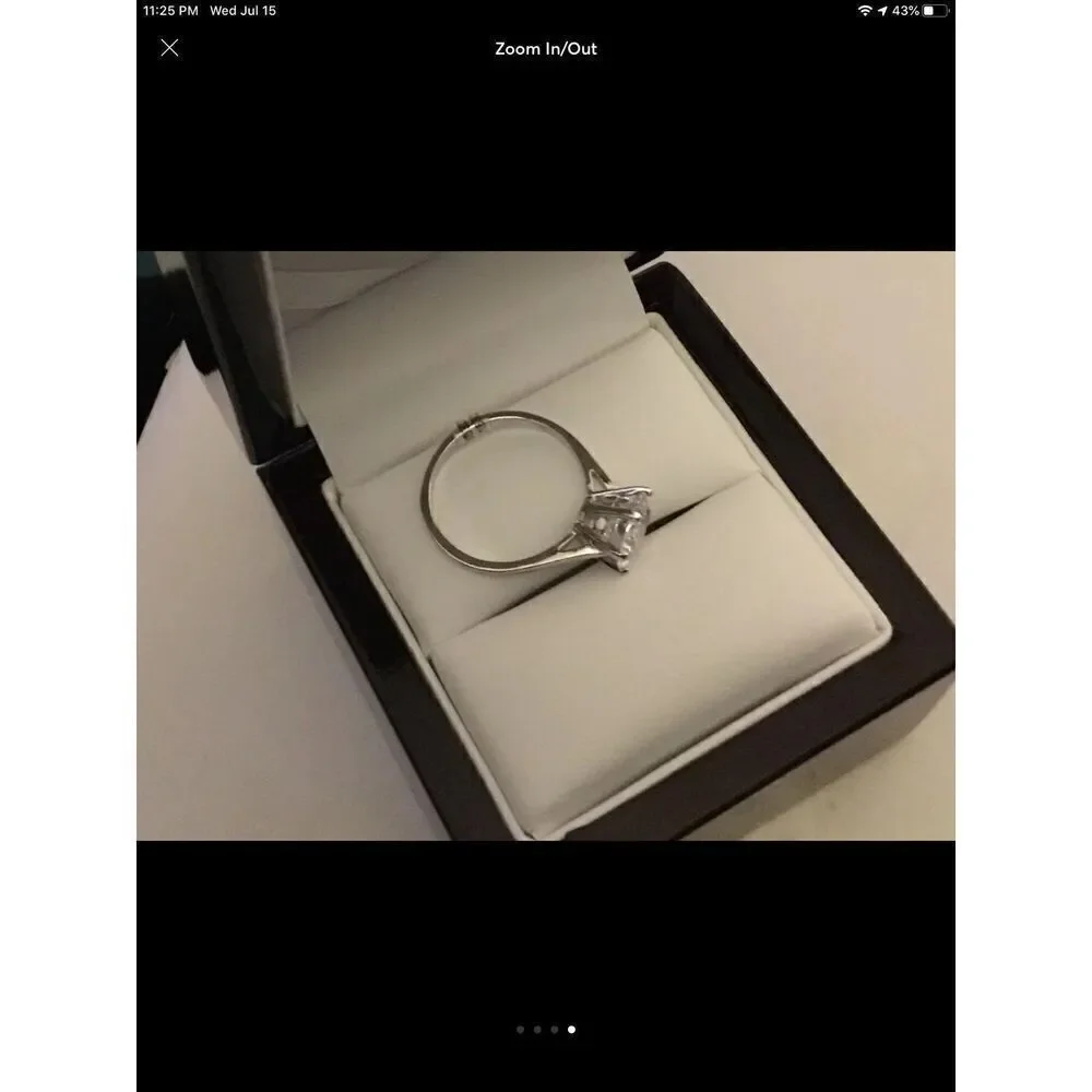Stunning New 2 Ct. Round Solitaire Engagement/Bridal  Ring Sz 8